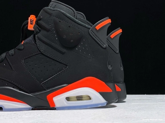 Retro Air OG 6 Infrared 384664-060 Black Jordan 0819